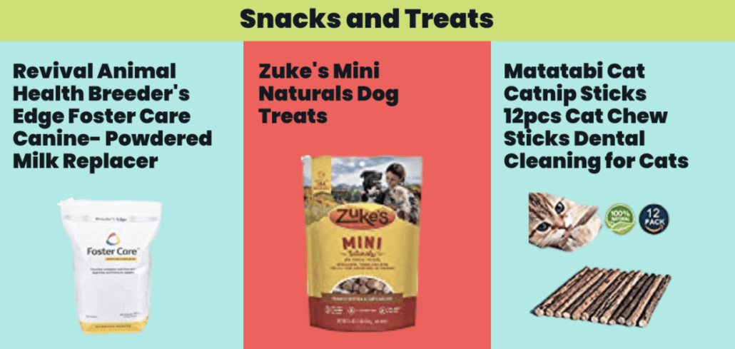 Snacks and Treats - FoMA Pets