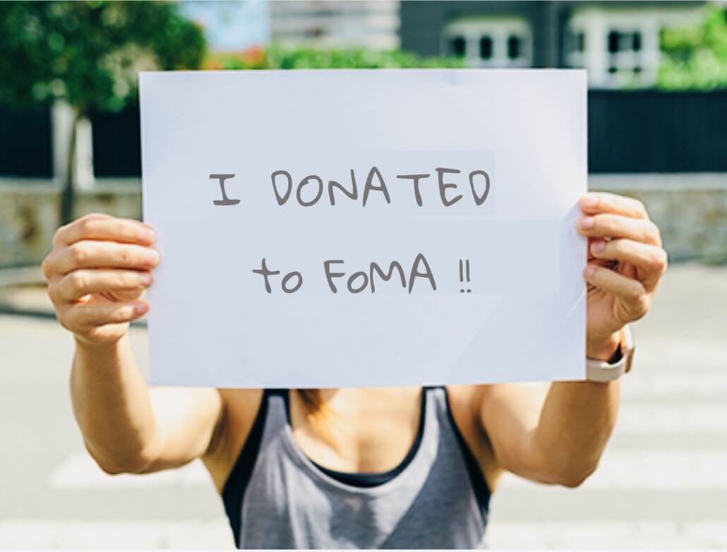 FoMA Donation Confirmation